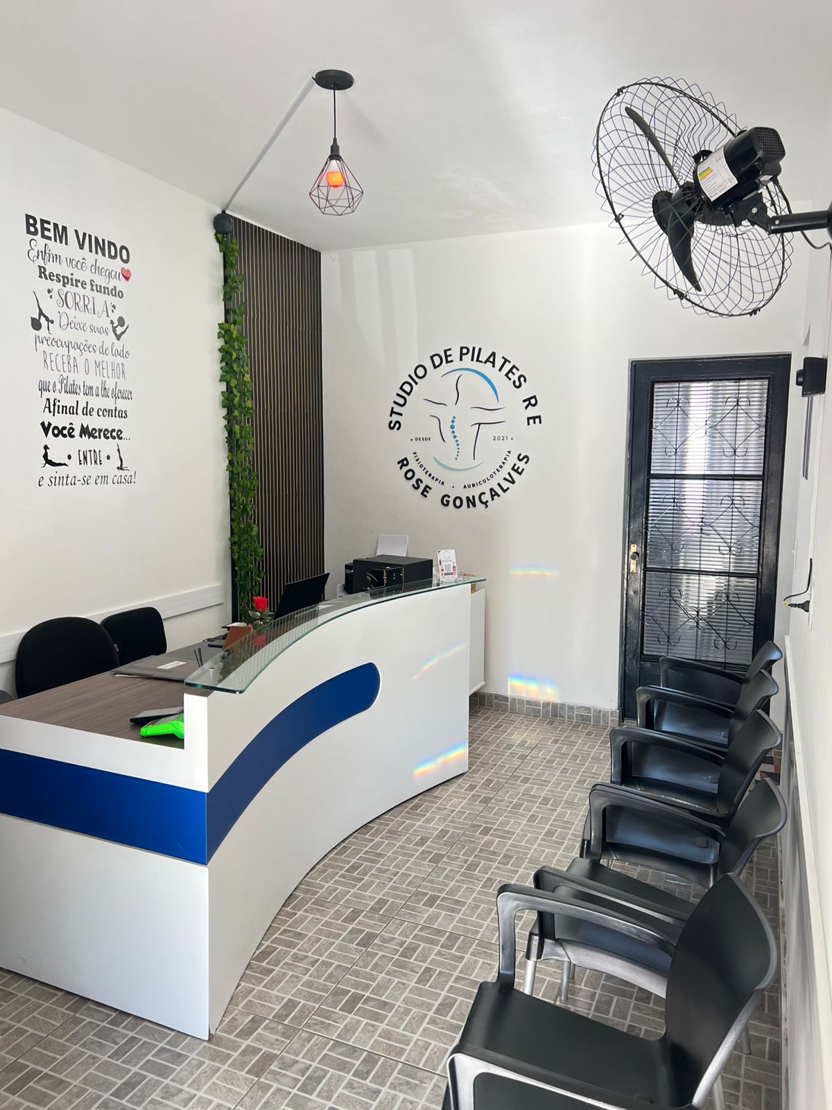 Recepção do Studio de Pilates RE